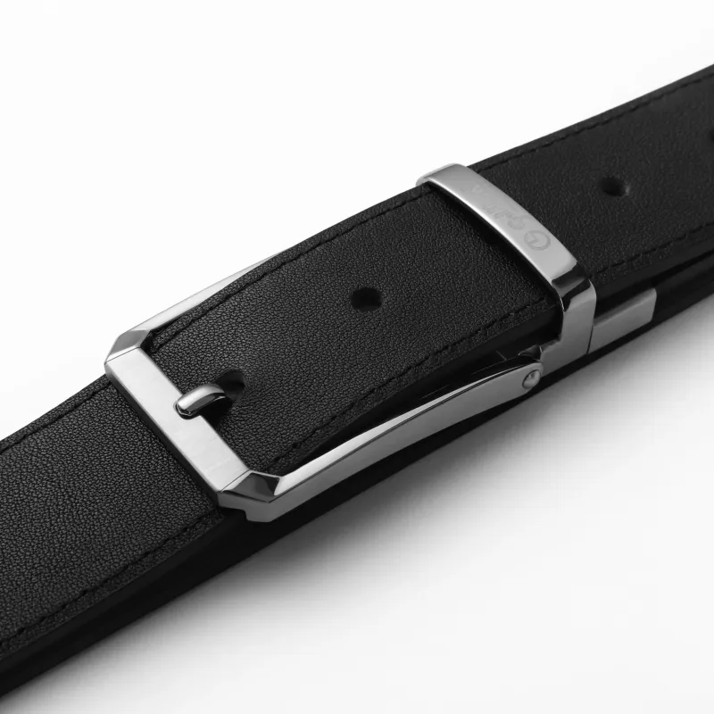 GOLDLION Cow Leather Belts Men's Multiple Colors Width 3.5CM-4