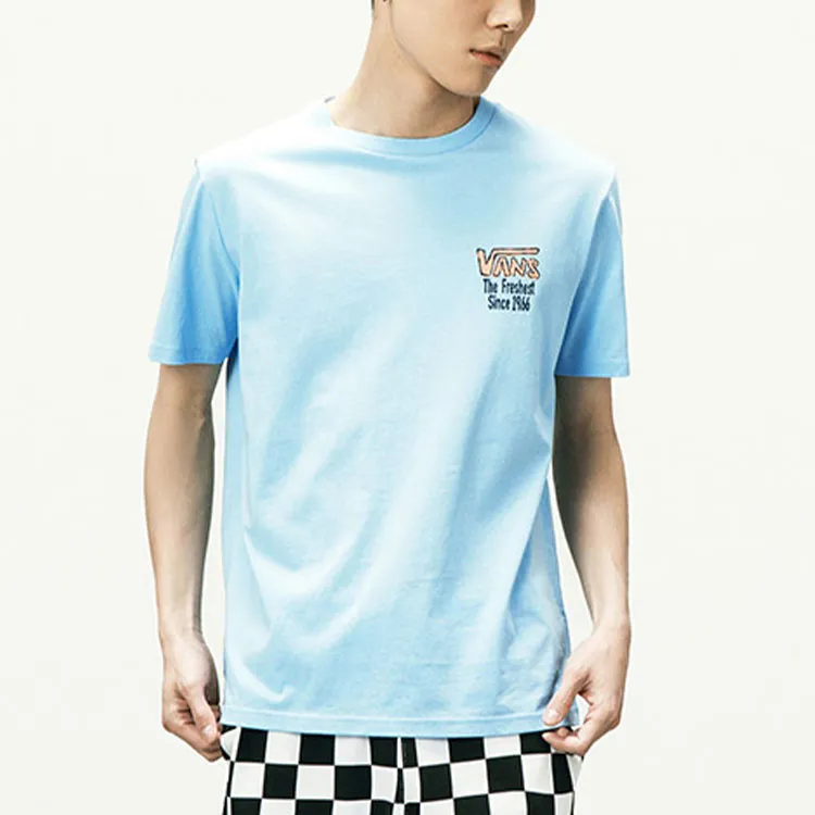 Vans T Shirts Unisex Blue-2
