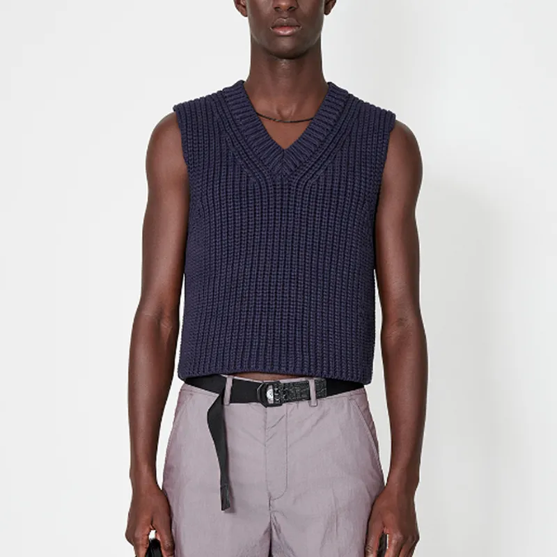 OUR LEGACY Chunky Ribbed knit Vest-1