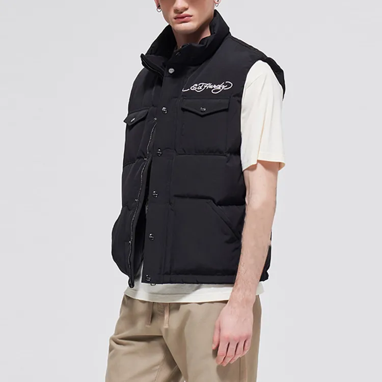 Ed Hardy Vests Men Black-4
