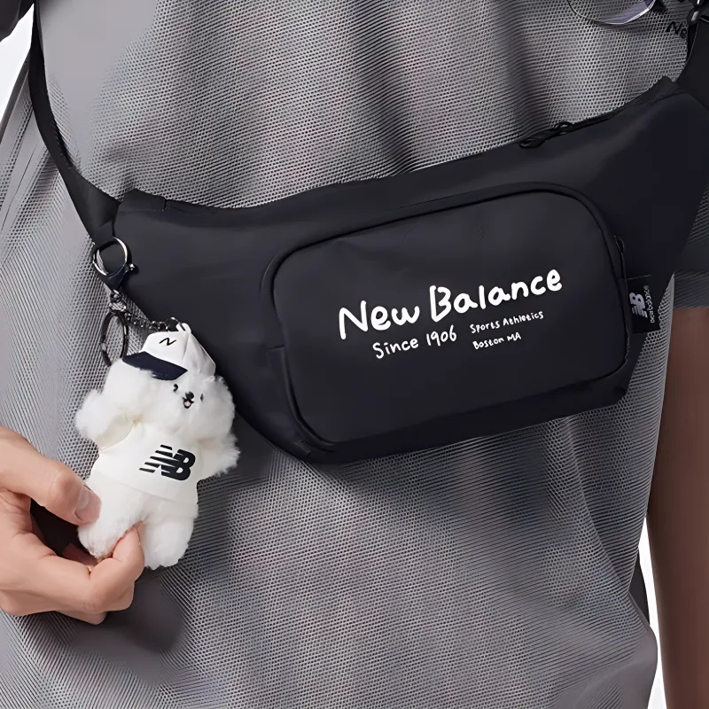 New Balance Fabric Fanny Pack Regular Unisex Black-1