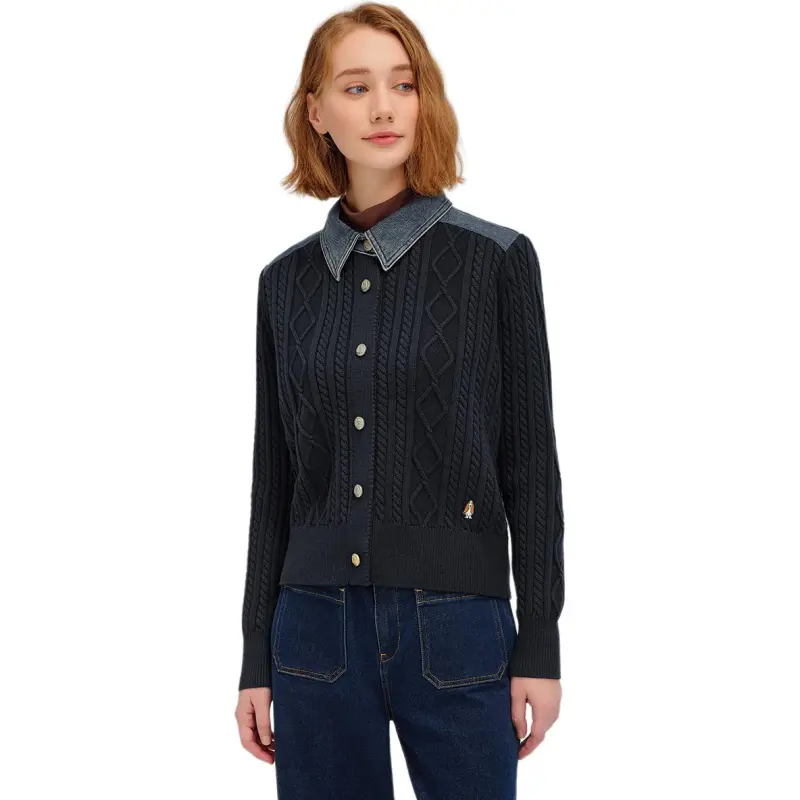 Hush Puppies Knitwear Women's Ink Blue-6
