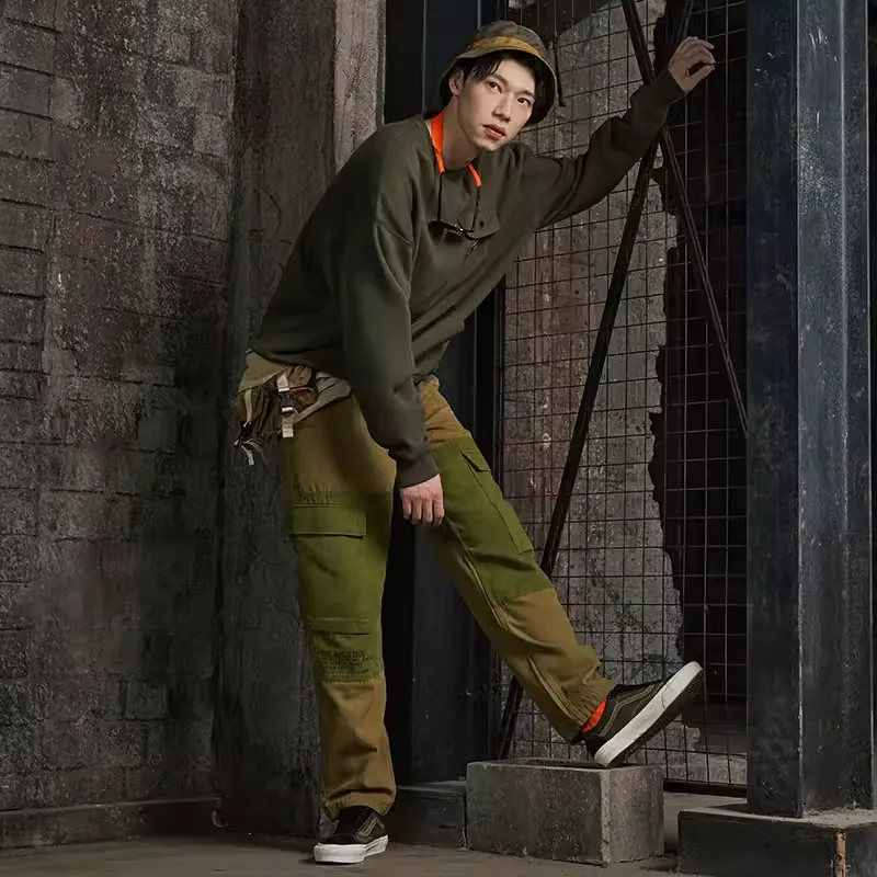 Vans Sweatshirts Men Army Green-4