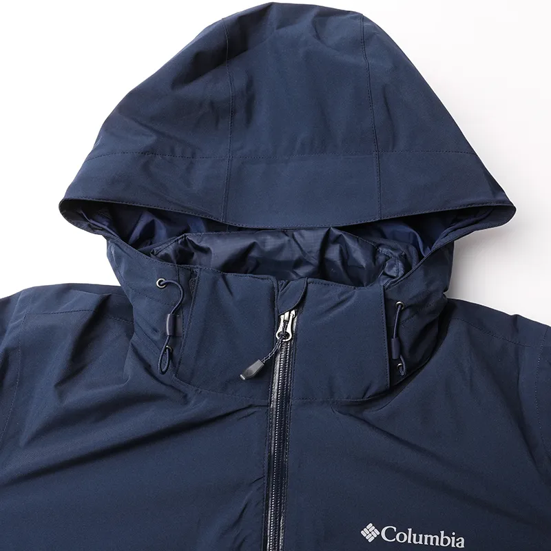 Columbia City Outdoor Collection Windbreaker Jackets Men Blue-5