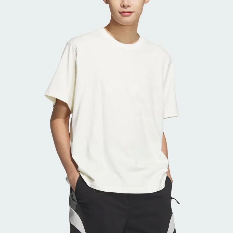 Adidas Lounge T Shirt Men's Jade White-2