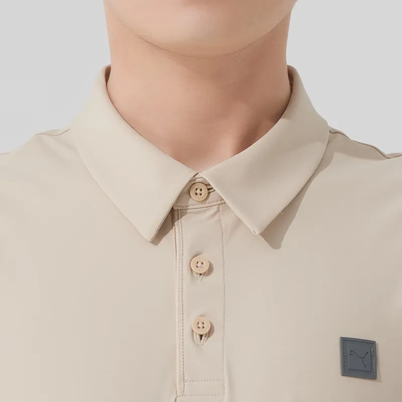 PUMA Sports Life Collection SS25 Polo Shirt Men's Khaki-3