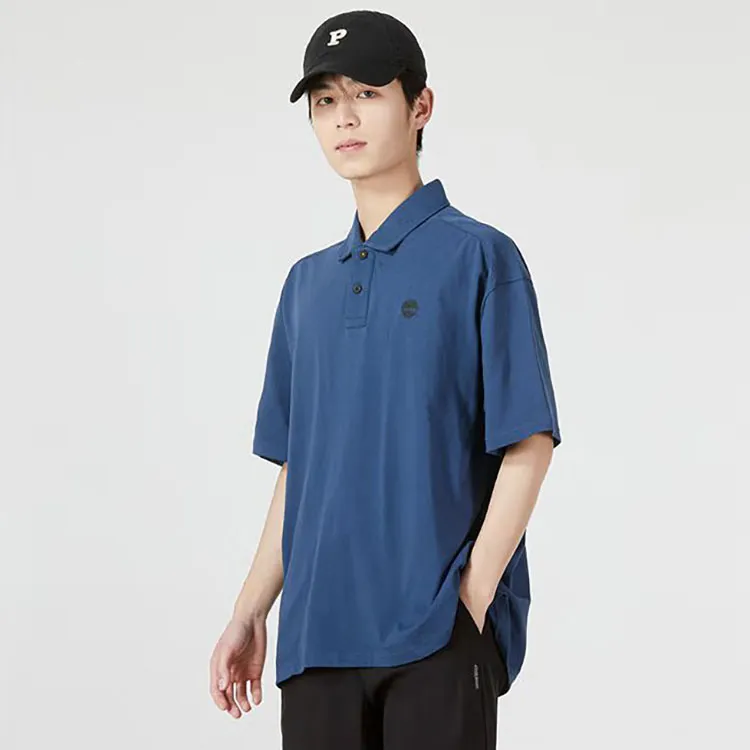 Timberland Polo Shirts Men Blue-4