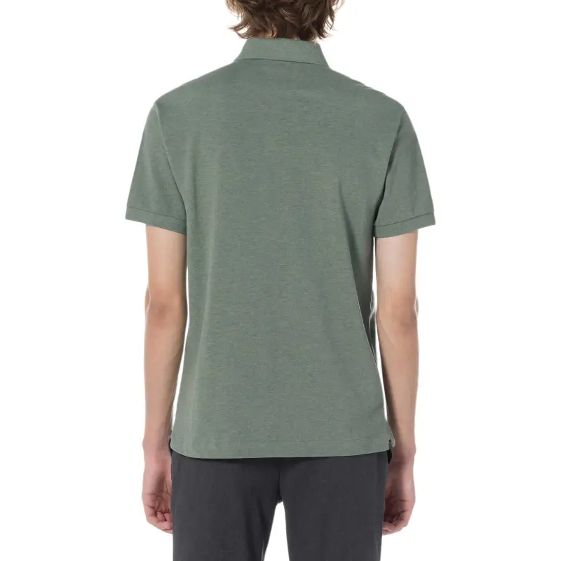 LACOSTE Polo Shirt Men's Khaki Green-3