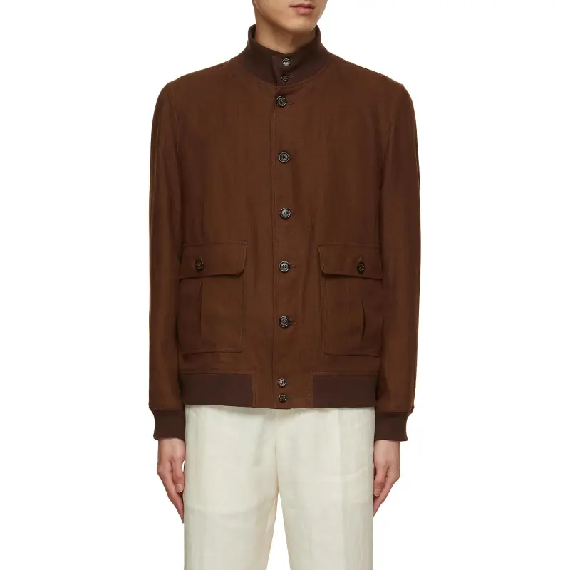 VALSTAR SS24 Jackets Coats Men's Cedar Brown-2