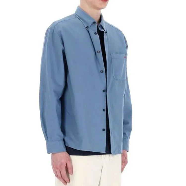 A.P.C Buttoned Long Sleeved Shirt-2