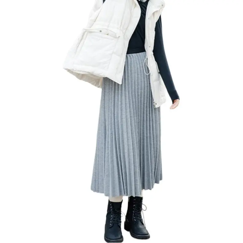 ZIMO Casual Long Skirts Women's-1