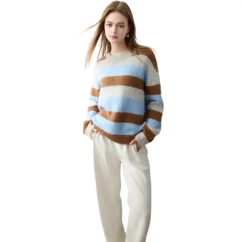 3COLOUR Sweaters Women's Coffee-2