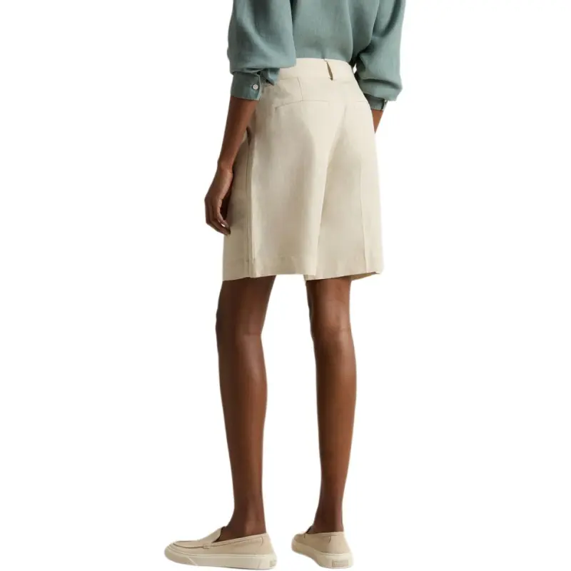 WOOLRICH Drapey Belted Shorts-4