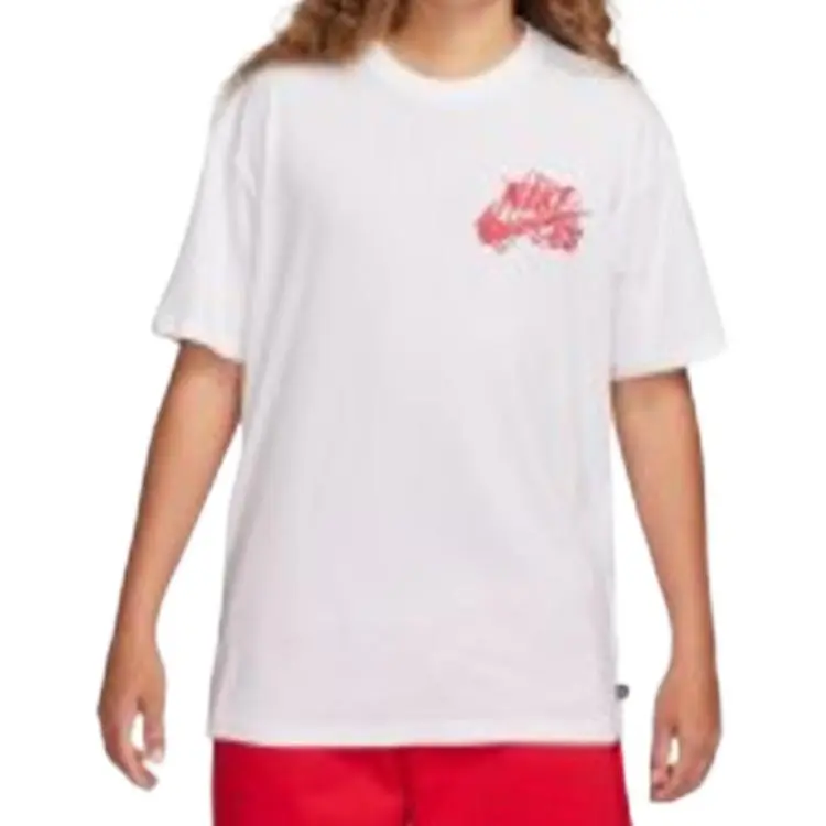 Nike T Shirts Men White-3