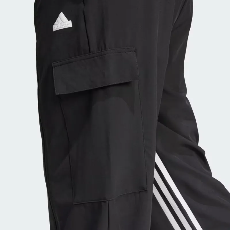 Adidas Dance All Gender Versatile Woven Cargo Tracksuit Bottoms Woven Sweatpants Women's Black-5