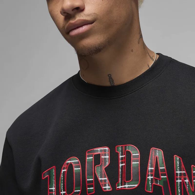 JORDAN Essentials Men's Fleece Crew-Neck Sweatshirt-2