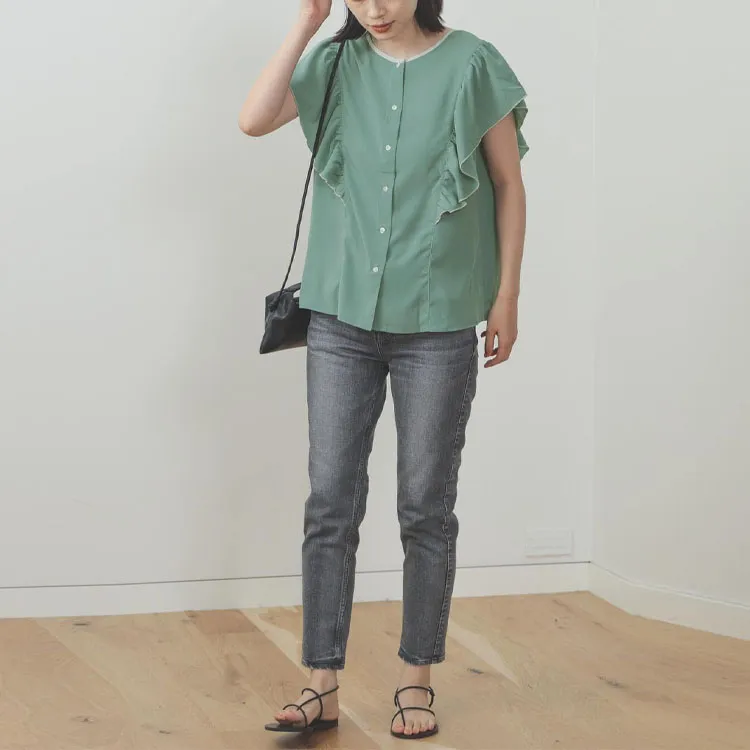 Beams T Shirts Women's Mint Green-1