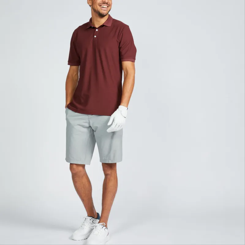 DECATHLON INESIS Polo Shirt Men's Burgundy Red-2