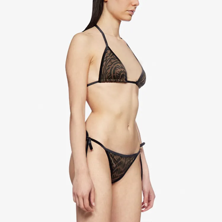 FENDI SS21 Bikini Women's Black-3