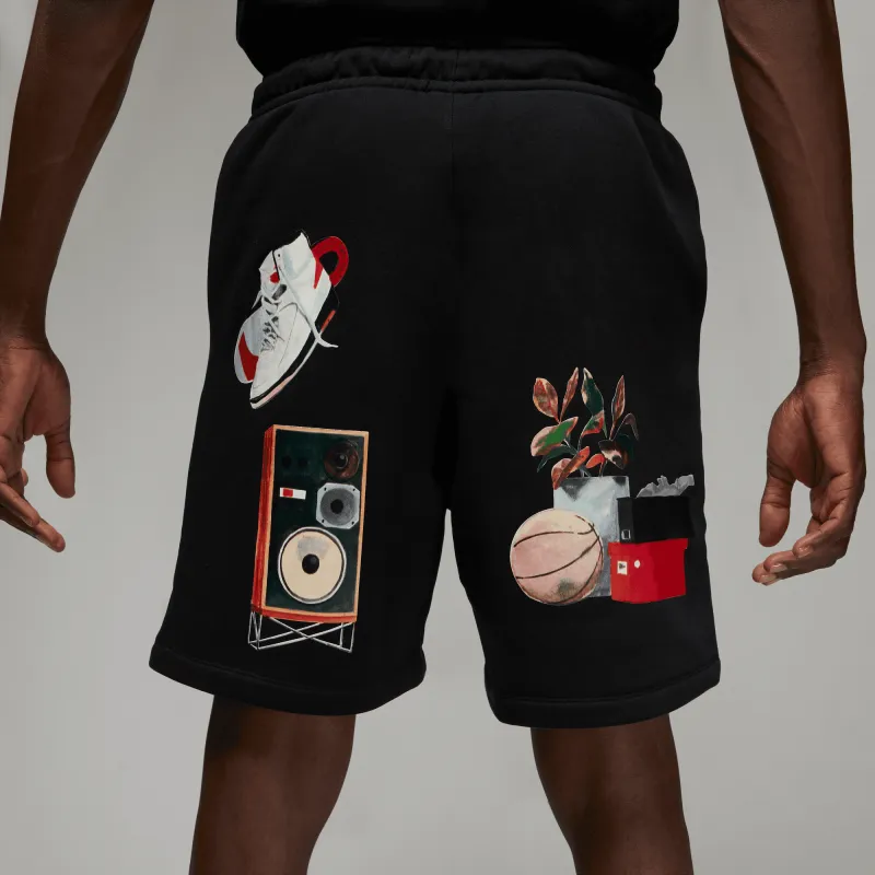 Jordan Casual Shorts Men's Black-3