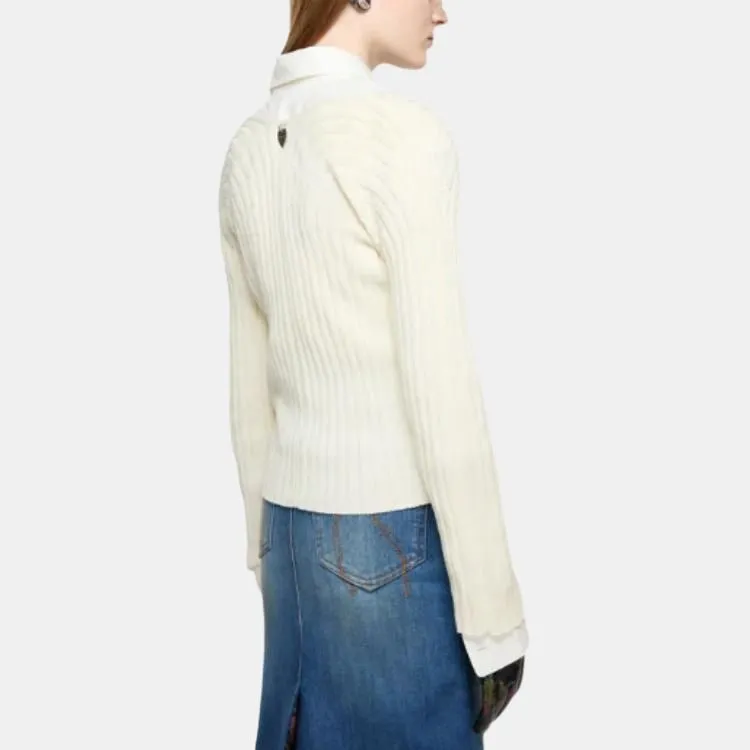 Acne Studios SS25 Knitwear Women's Ecru-3