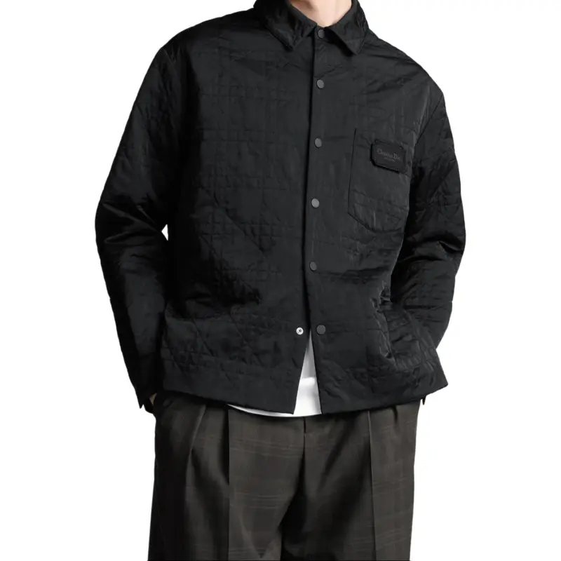 DIOR Cannage Quilted Overshirt-2