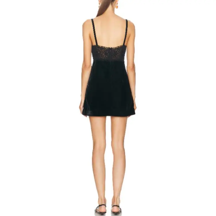 LOVESHACKFANCY Slip Dresses Women's Black-1