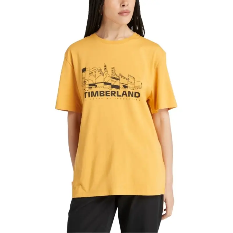 Timberland T Shirts Unisex Stone Yellow-4