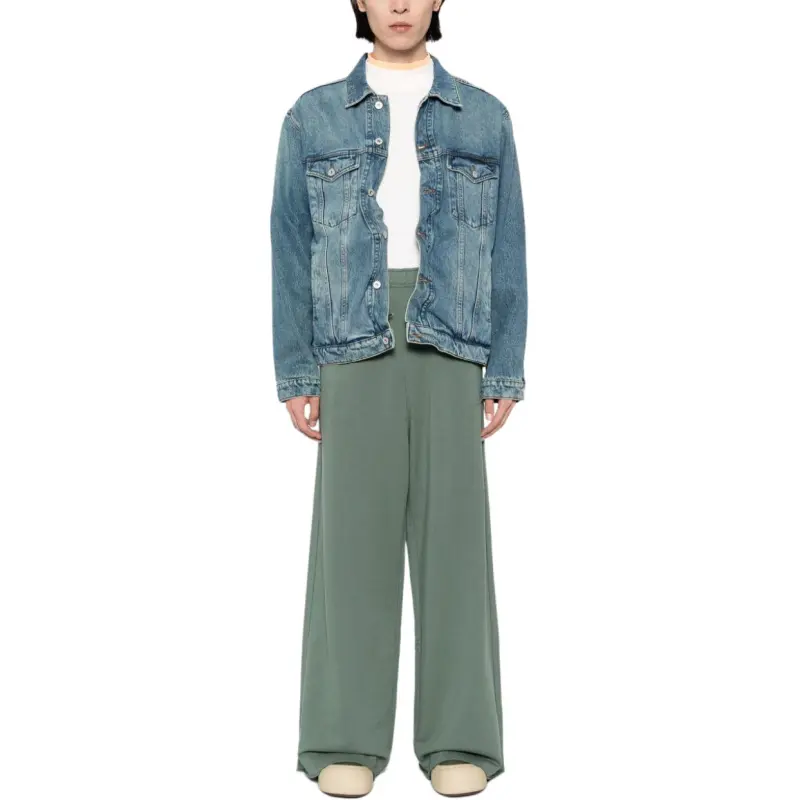 MM6 Maison Margiela Casual Pants Men's Green-1