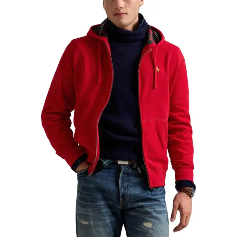 Polo Ralph Lauren Polo Pony Motif Zipped Hoodie-2