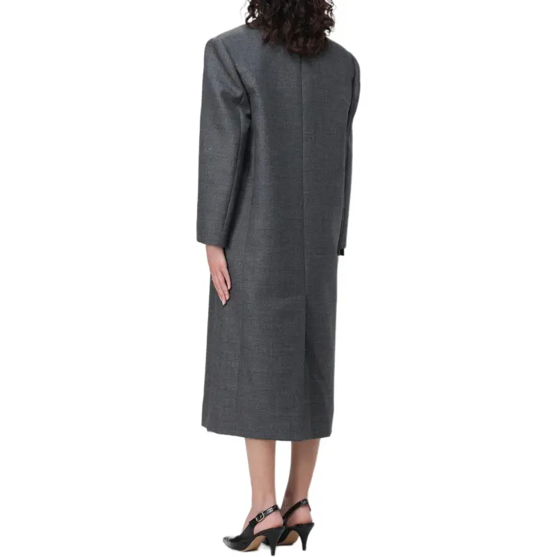 Brunello Cucinelli Long Sleeved Oversized Coat-4
