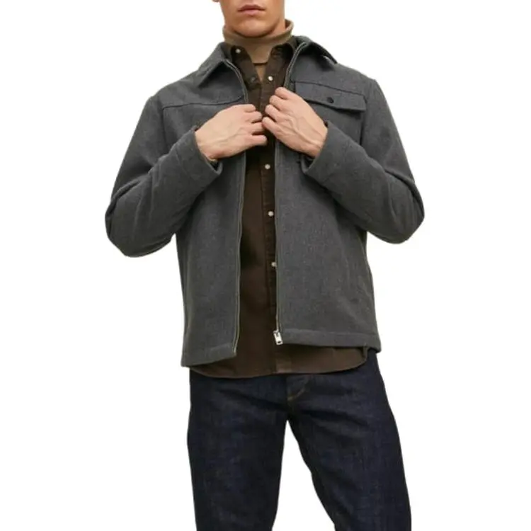 JACK JONES· Jackets & Coats Men's Gray-3