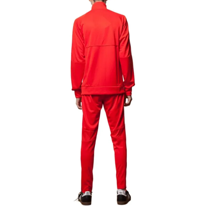 Adidas Clothing Sports Pants Men's Red-3