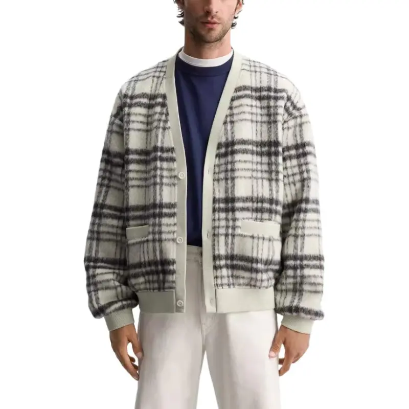 ZARA Knitwear Men's Black/White-5