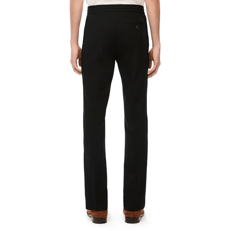 LOEWE Piped trim Wool Track Pants-3