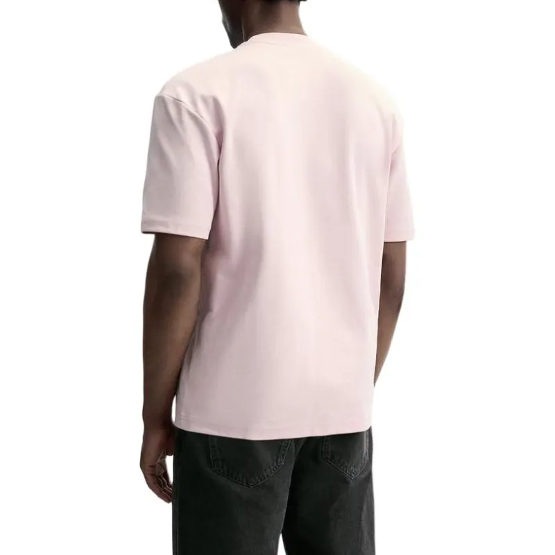 ZARA T-Shirt Men's Light Peach Pink-2
