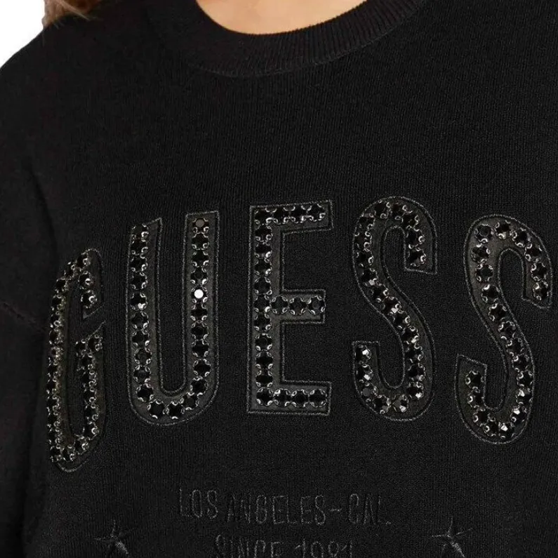 GUESS Sweatshirts Women's Black-5