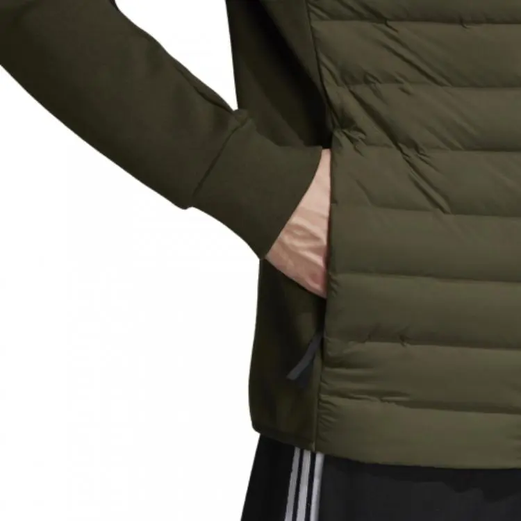 Adidas Down Jackets Men Night Cargo Green-4