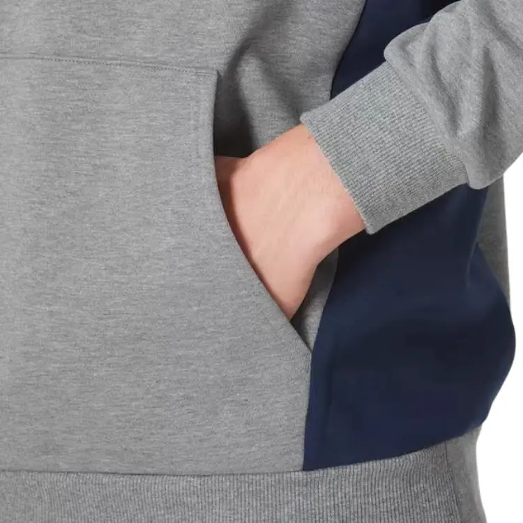 PUMA Casual Sportswear Men Clothing Sets Gray Sweatshirt+Black Pants-3