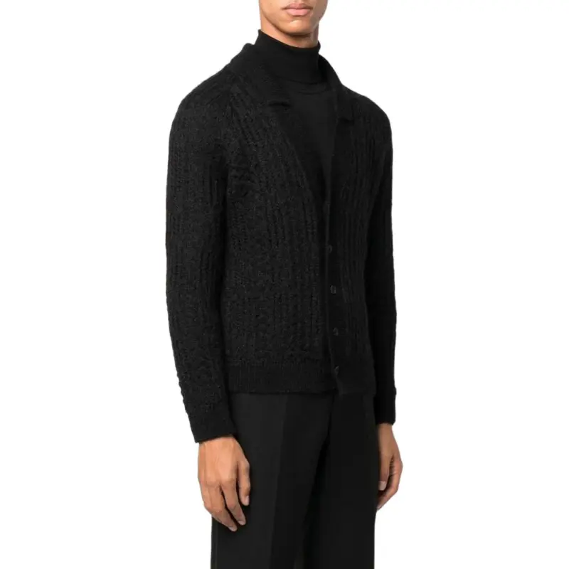 SAINT LAURENT Button down Fitted Cardigan-6