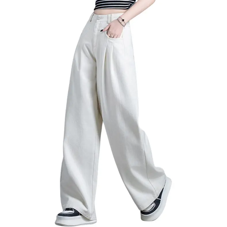 You Cow Me Pants Jeans Women's Ecru-2