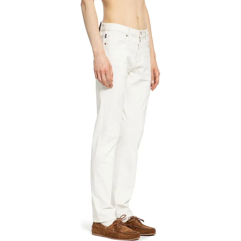 TOM FORD Jeans Men White-2