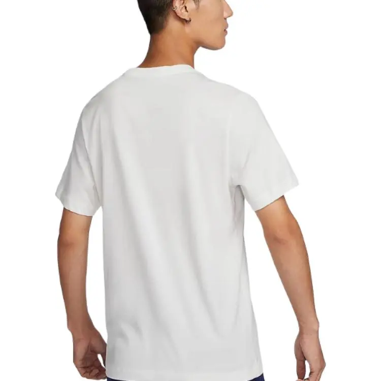 Nike T Shirts Men Sail White-3