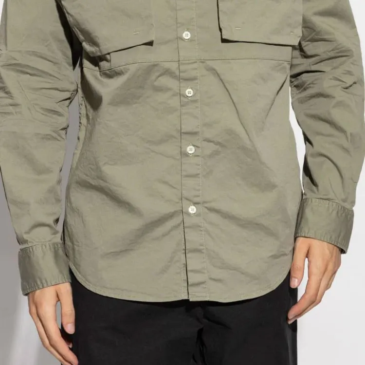 DSQUARED2 Cargo pocket Button up Shirt-4