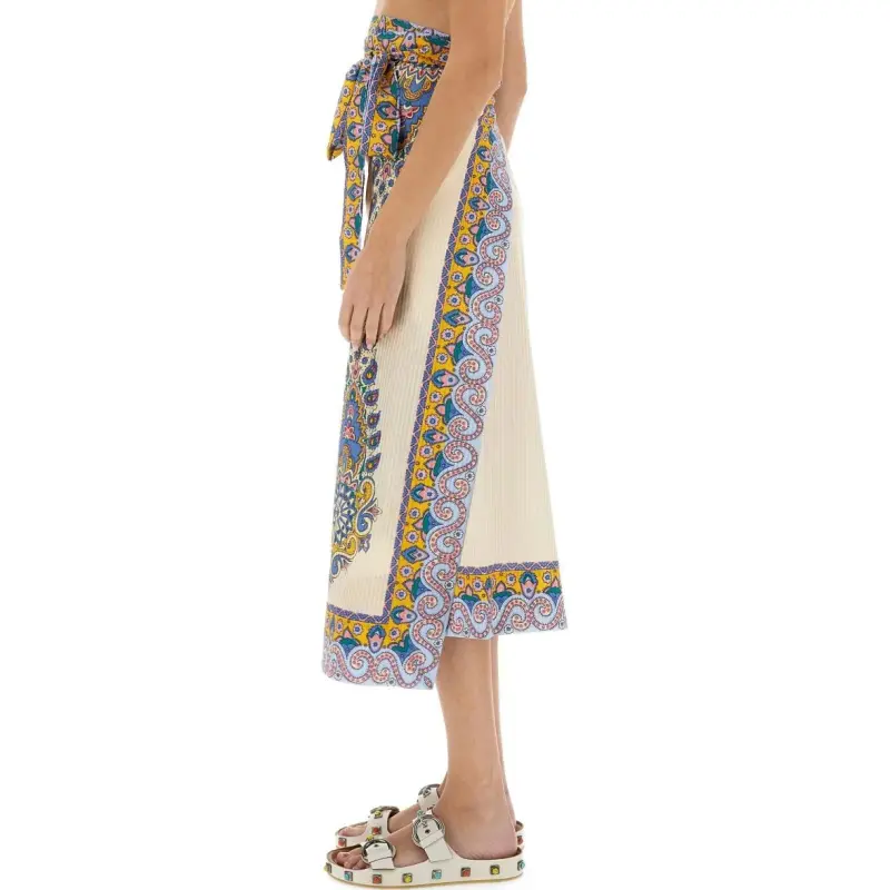 ETRO Paisley Printed Midi Skirt-2