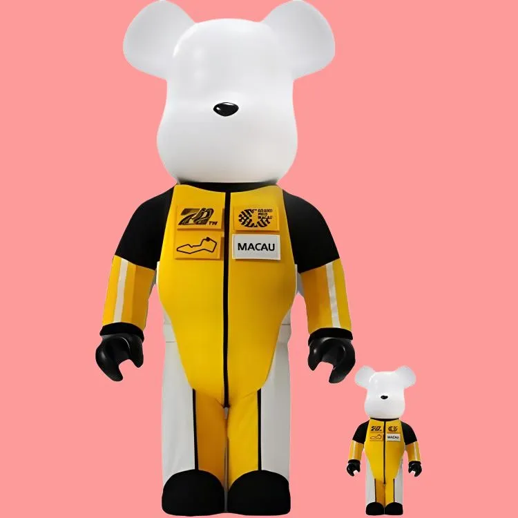BE@RBRICK x MACAU GRAND PRIX 70th Macau Grand Prix Official Collaboration 100%400%-2