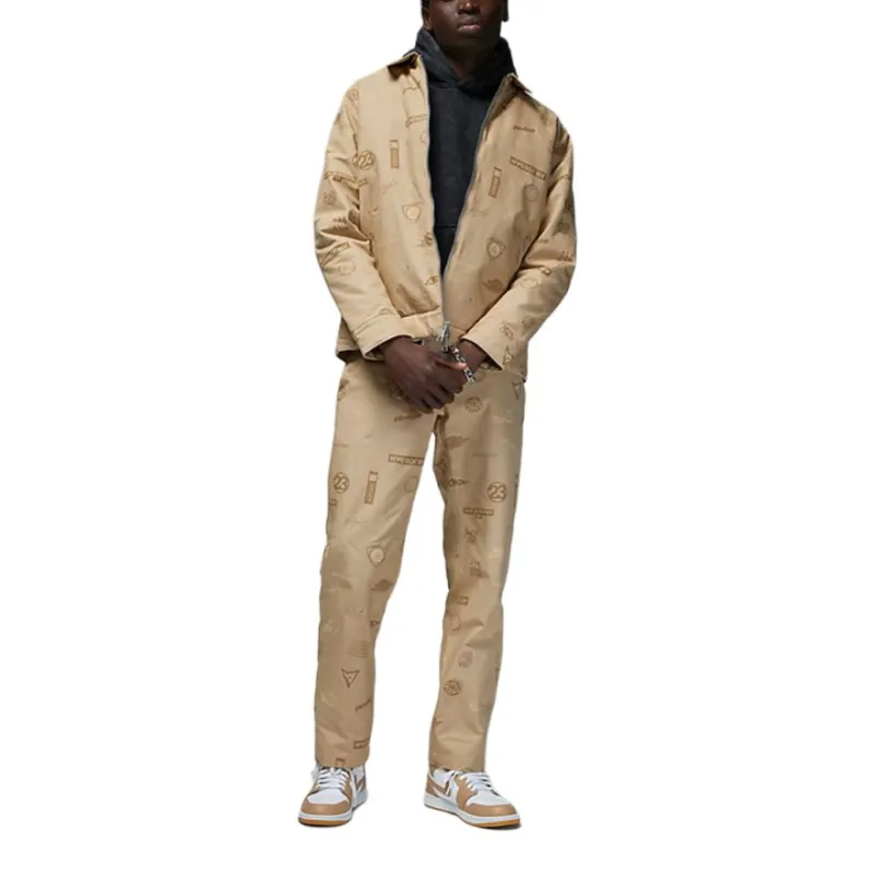 Jordan Flight Heritage Jackets Men Desert Yellow-1