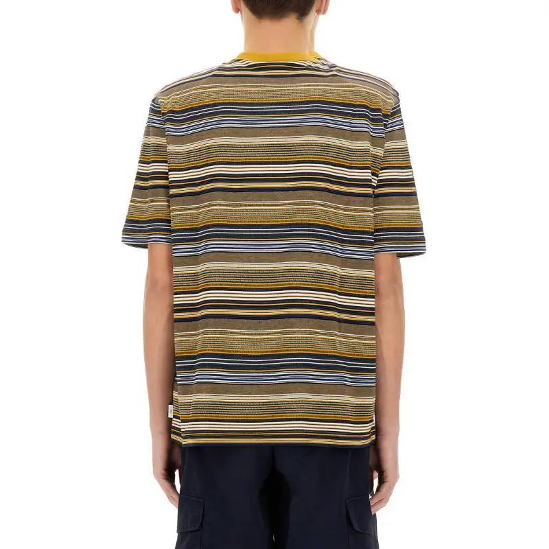 PS By Paul Smith Crewneck Stripe T Shirt-1