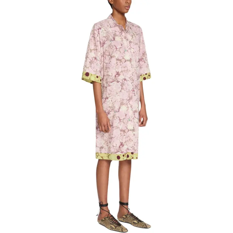 DRIES VAN NOTEN Floral print Shirtdress-3