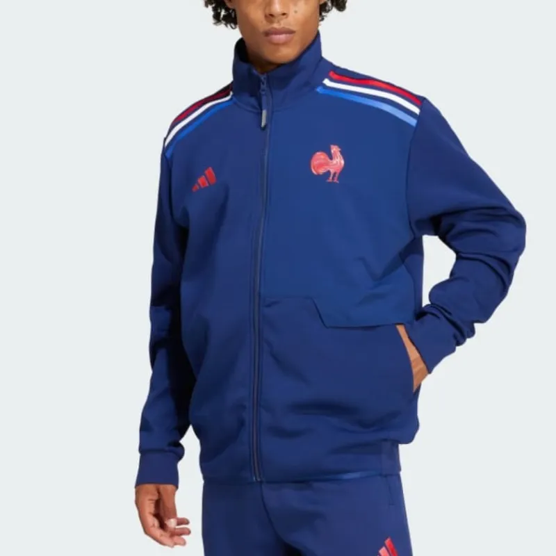 Adidas RUGBY FW24 Anthem Jackets Coats Men's Dark Blue-1
